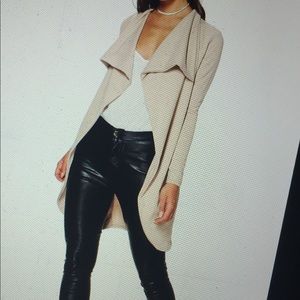 Boohoo Beige Cardigan